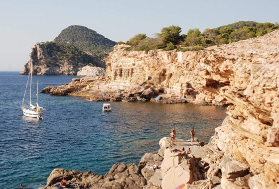 Punta galera Beach San Antonio Ibiza