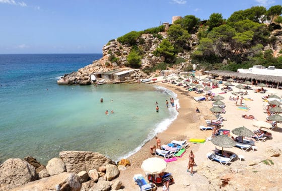 cala carbo beach ibiza spain beaches