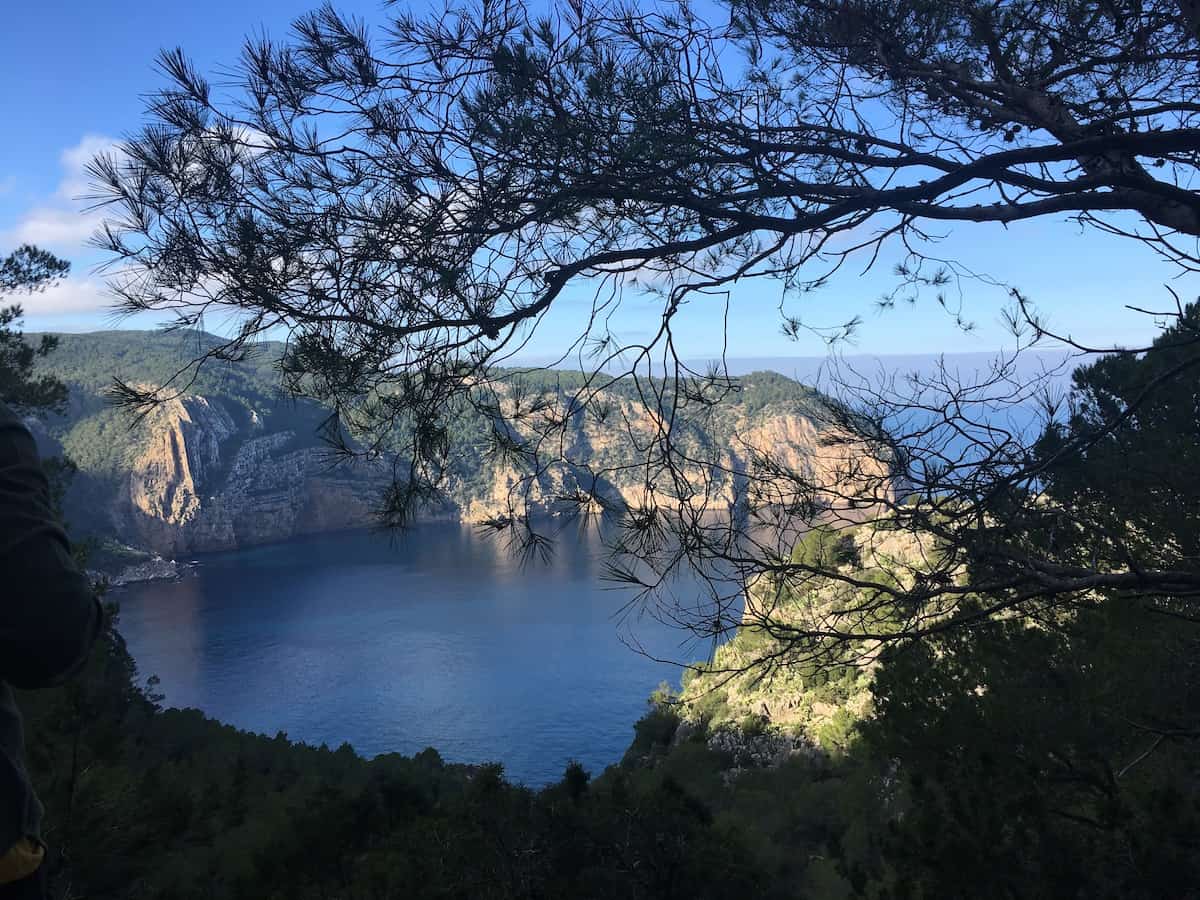 Cala d' Albarca walking Ibiza