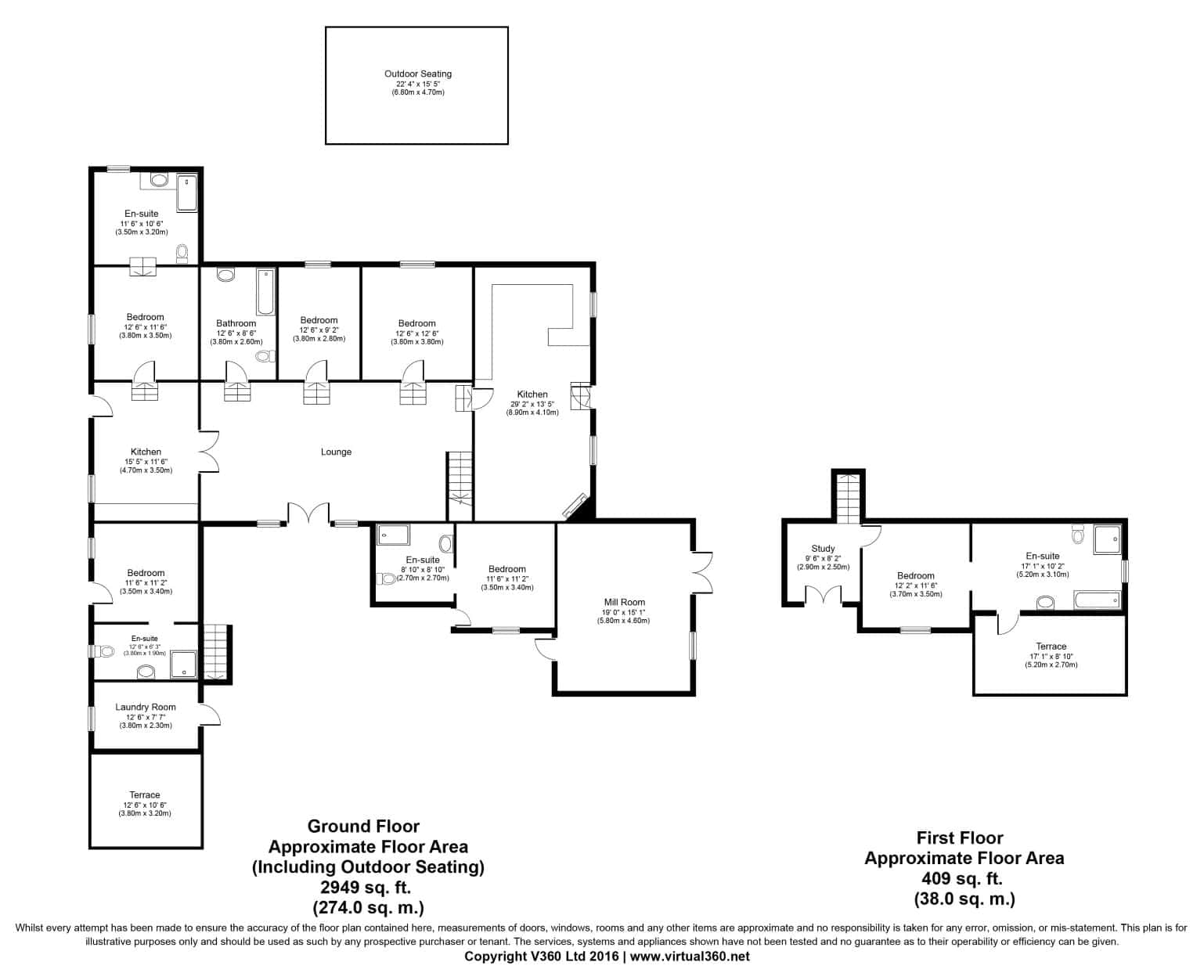 Can Frare - Luxury Villa Ibiza - Floor plan