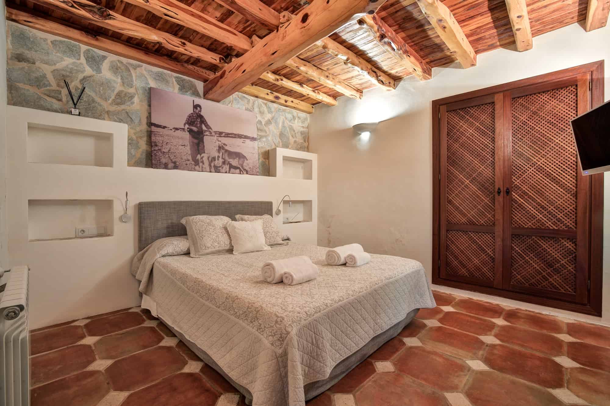 Ibiza luxury villa accommodation ibiza finca bedroom