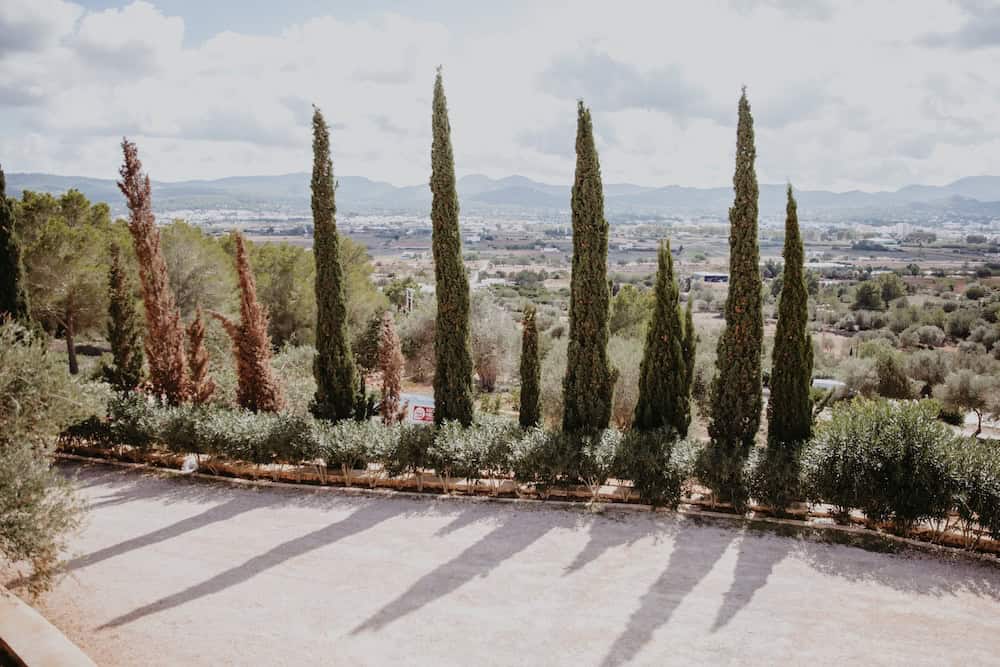 can frare ibiza luxury villa grounds